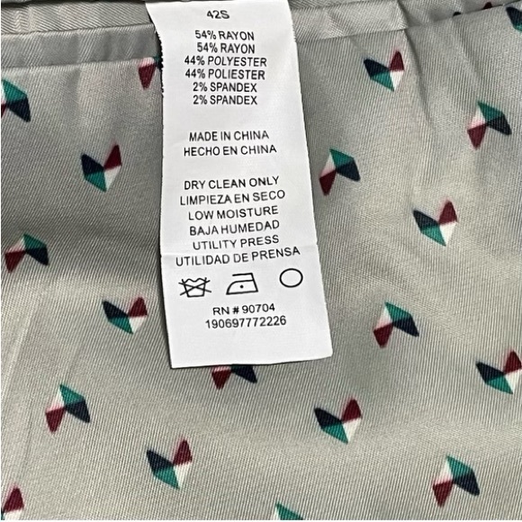 - Men suit PERRY ELLIS PORTFOLIO SIZE 42S COLOR TAN - Picture 4 of 13